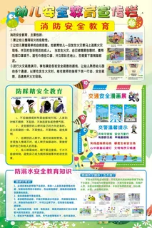 幼儿安全教育宣传栏