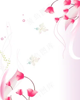 粉色淡雅衣柜门图案PSD分层素材 粉色淡雅衣柜门图案PSD分层素材