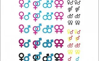 性别符号矢量