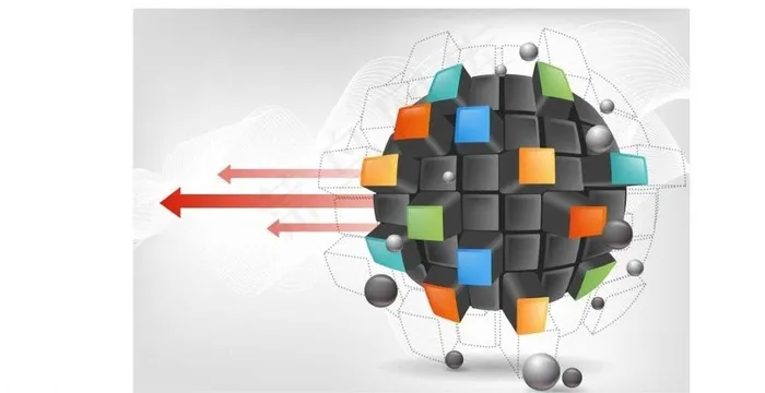 立体3d键盘背景图片