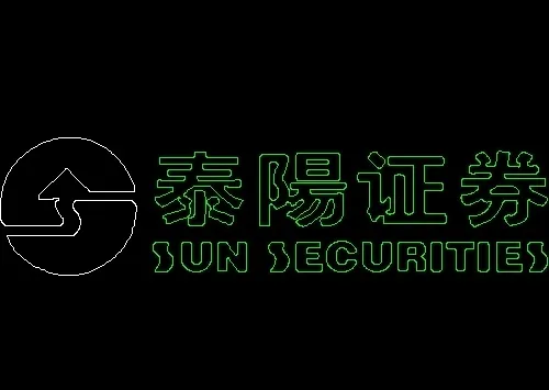 泰阳证券标志图块CAD饰物陈设图纸...