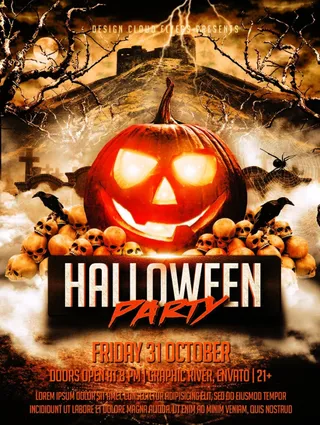 万圣节南瓜头创意