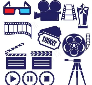 3d眼镜电影机放映机图片