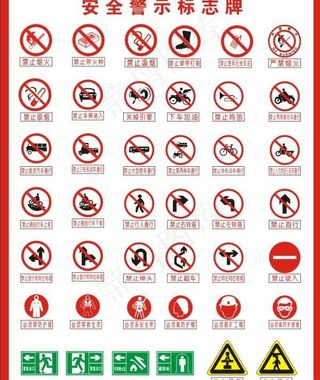 向量的警告标志