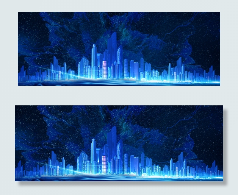 科技城市banner背景科技城市banner背景