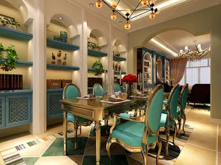 南郡香醍雅诺二期 美式风格装修效果...