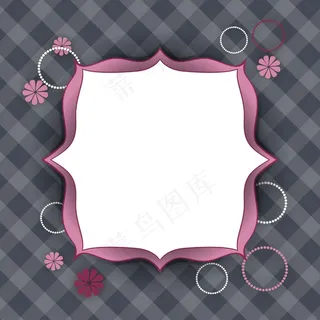 三八妇女节贺卡或海报与你对摘要的灰...