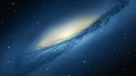 天空蓝色星空背景 天空蓝色星空背景