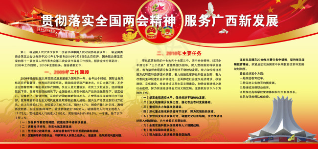 两会板报图片(6520X3061(DPI:72))psd模版下载