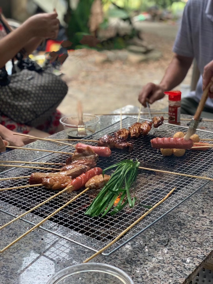 高清户外烧烤图