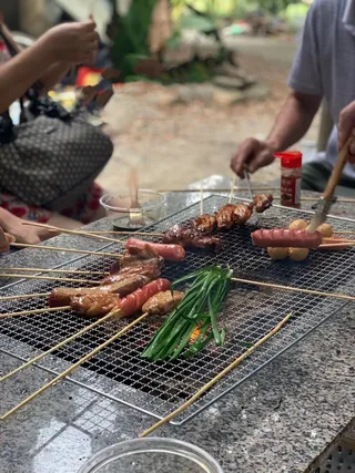 高清户外烧烤图