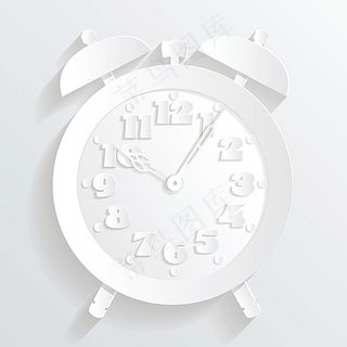 卡通钟表图表设计