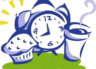 早餐 蛋糕咖啡图片