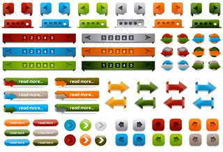 网页界面标签素材集