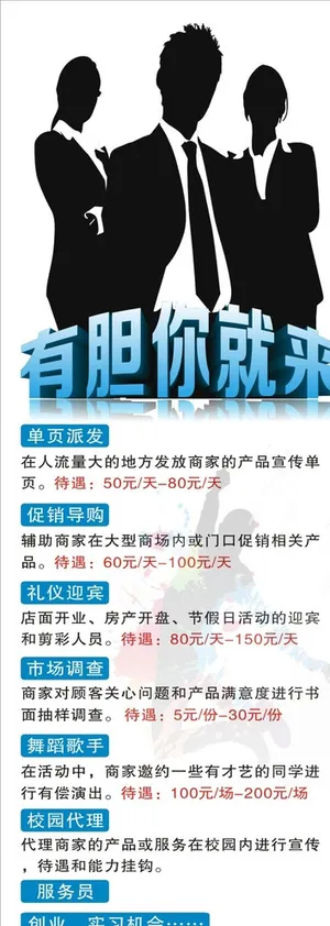 招聘海报图片