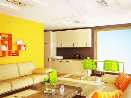 温馨客厅装潢设计