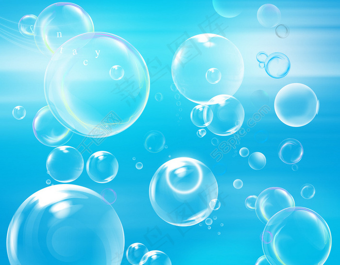 气泡图片