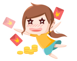 淘宝促销超人卡通人物元素png