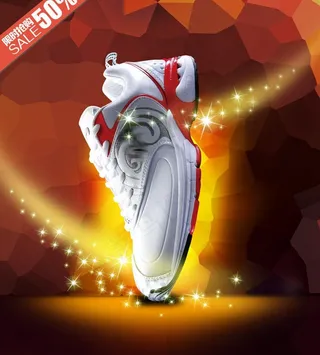 运动鞋海报图片