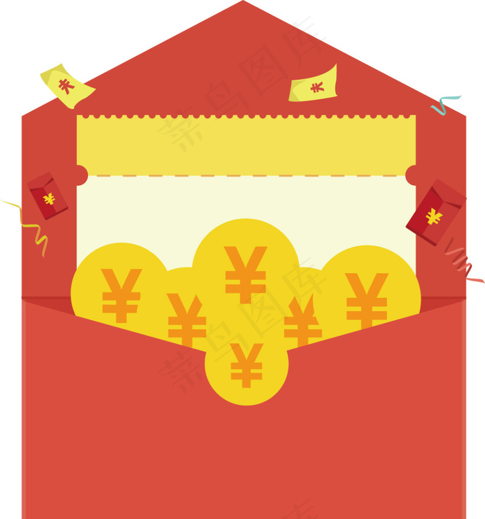 矢量小红包