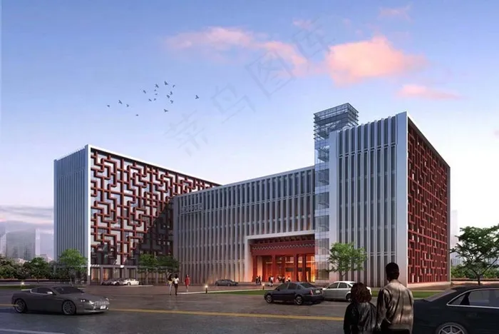 艺术博物馆商业建筑图片(3800X2850(DPI:72))psd模版下载