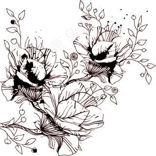 矢量背景底纹素材