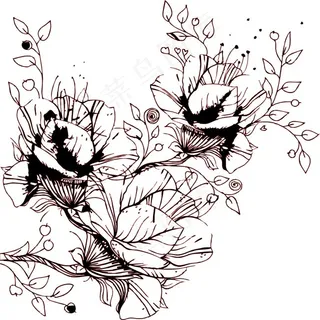 矢量背景底纹素材