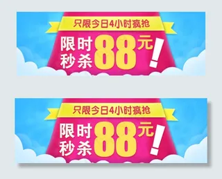 限时秒杀88元