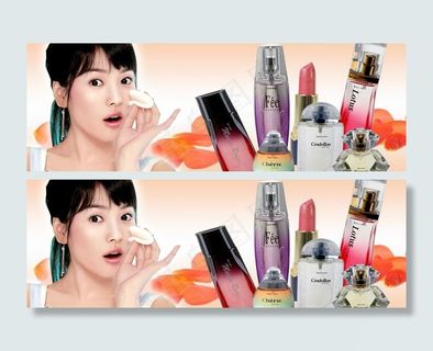 彩妆广告图片