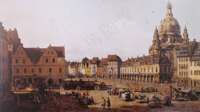 油画 建筑 高清 欧式图片