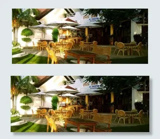 泰式露天餐厅图片