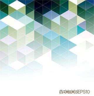 明亮的三角形图案背景矢量03