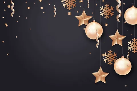 创意精致2018新年圣诞矢量背景