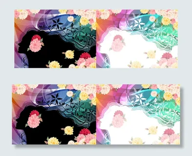 女人花矢量素材5