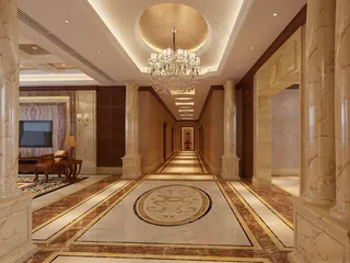 别墅过道效果图图片