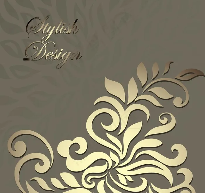 欧式花纹 欧式古典花图片eps,ai矢量模版下载