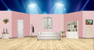 2017年会晚会小品舞台背景图PS...