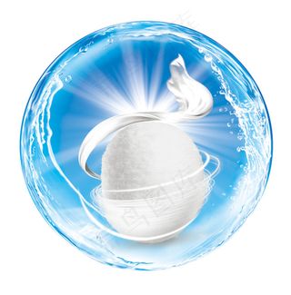 蚕丝与水素材分层扣好图