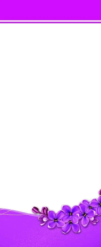 紫色x展架图片psd模版下载