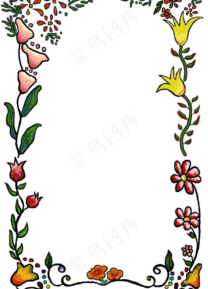 花边边框相框底纹设计贺卡图片