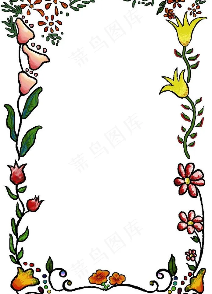 花边边框相框底纹设计贺卡图片