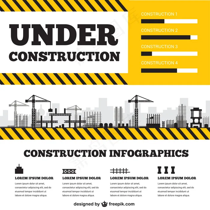 在建设infographyai矢量模版下载