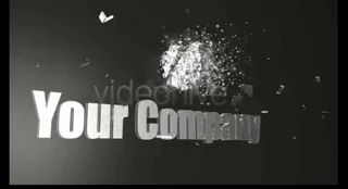 字体光影视频展示特效