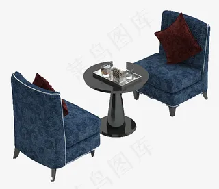 休闲沙发素材