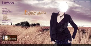 淘宝气质女装促销海报设计