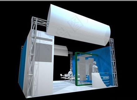 展示设计3d模型