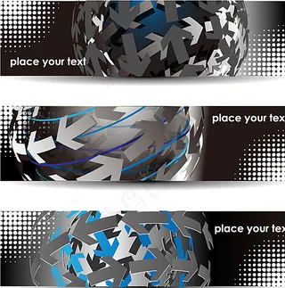 创意科技背景矢量素材图片