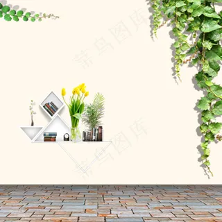 简约家居生活用品通用促销主图背景