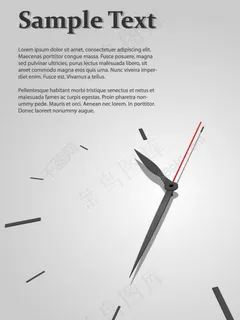 时间商务背景图片