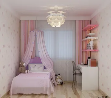 卧室次卧3D效果图 卧室次卧3D效果图